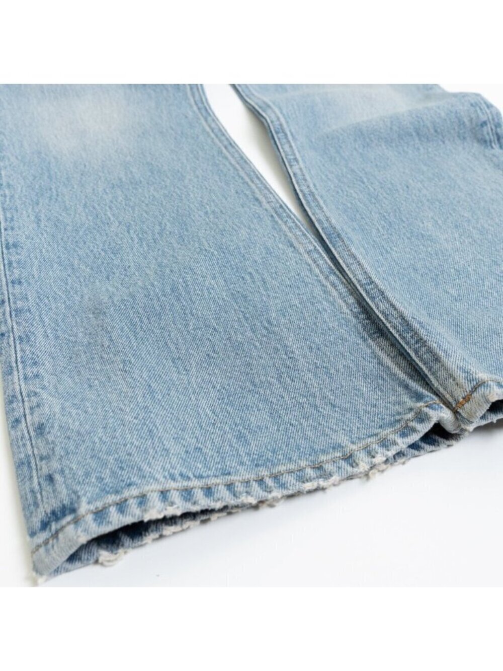 AGOLDE 90s Pinch Waist High Rise Straight Jeans Light Wash Size 26 - Picture 10 of 14